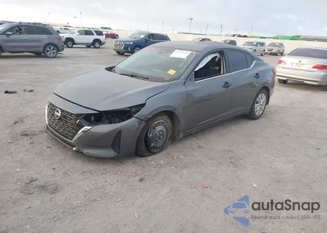 2025 Nissan Sentra S из США, поврежденный, VIN 3N1AB8BV0SY267799